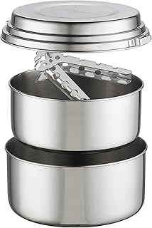MSR Alpine 2 Stainless Steel Camping Pot Set product image