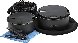 SOTO Navigator Camping Cookware Set - Slip and Shock Resistant, Corrosion Resistant, Multi-Functional product image