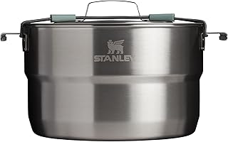 Stanley Wildfare Core 26-Piece Complete Camp Kitchen Cook Set | 4 qt Pot with Lid, 8in Fry Pan | 4 Table Settings, Plates, Bowls, Utensils | Camping Essentials for Your Camp Kitchen | BPA-Free product image
