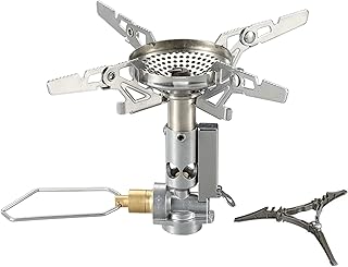 CAMPINGMOON XD-2F Canister Top Stove Portable Compact Foldable w/igniter w/Gas Fuel Can Stabilizer XD-2F/Z41 product image