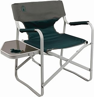Coleman Outpost Elite Folding Camping Chair with Side Table & Cup Holder, Weather-Resistant Portable Chair with Arm Rests product image