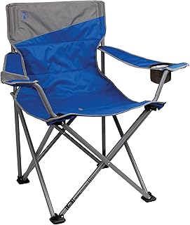 Coleman Big-N-Tall Camping Chair with Cup Holder & Side Pocket, Water-Resistant XL Outdoor Seat Supports up to 600 lbs, Great for Camping, Tailgating, Firepits, Patio, & More product image