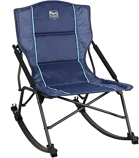 Timber Ridge Folding Rocking Camping Chair - Portable Outdoor Rocker Chair with Carry Bag - Supports 250 lbs product image