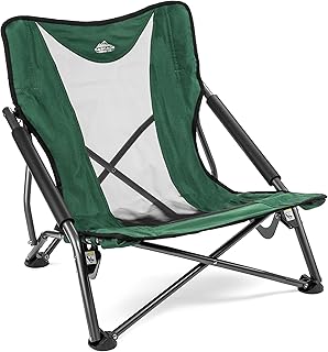Cascade Mountain Tech Folding Camp Chair for Camping, Beach, Picnic, Barbqeues, Sporting Events with Carry Bag product image