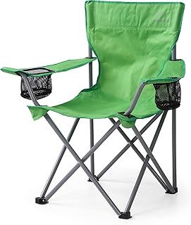 MOUNTAIN SUMMIT GEAR Anytime Chair for Camping, Sports, and The Outdoors w/Carry Bag, Camping Chairs for Adults, Folding Chair for Outside, (by Caddis Sports) product image