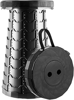 Upgraded Foldable Stool Thickened, Portable Collapsible Stool Retractable Stool for Fishing, Hiking Tours, BBQ, Parties, Outdoor Activities product image