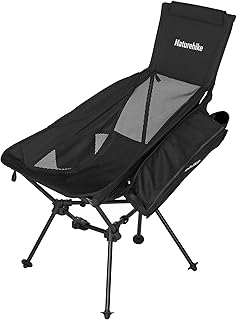 Naturehike Ultralight Camping Chair, Portable Backpacking Chair with Storage Bag, Lightweight Compact Collapsible Camp Chair product image