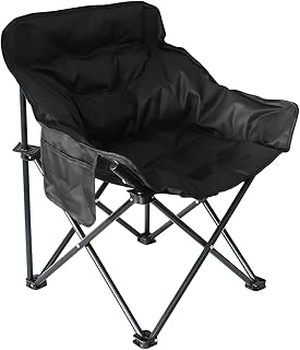 Portable camping chair, lightweight and foldable, comes with a storage bag, perfect for camping, beach activities, picnics, bonfire gatherings, fishing, terraces, and various outdoor occasions. product image