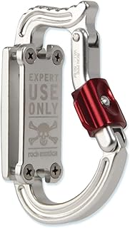 Rock Exotica Transporter Gear & Accessory Carabiner - Heavy Duty Tool Holder with Dual Push-Button Locking Gate for Climbing Harnesses – Made in The USA product image