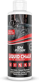 Pro Grade Liquid Chalk – Mess Free Professional Hand Grip for Gym, Weightlifting, Rock Climbing, Gymnastics, Rock Climbing - Dries in Seconds - 8.5 Oz product image