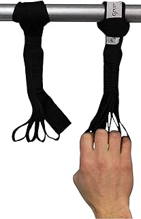 Core Prodigy Talon Pull Up Grip Strength Straps - Nylon Finger and Thumb Loops for Grip Training, Rock Climbing, Hand and Arm Strengthener product image