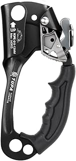 Lixada Climbing Hand Ascender 8-13mm Vertical Rope Access with Ergonomic Rubber Handle CE Certified Strong Rappelling Gear Equipment for Rock Climbing Tree Arborist, Rescue Caving product image