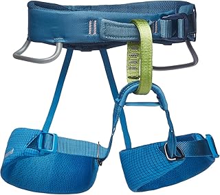 BLACK DIAMOND Kids’ Momentum Rock Climbing Harness | Adjustable Waist & Leg Loops | For Indoor & Outdoor Climbing product image