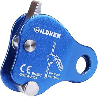 WILDKEN Climbing Ascender Fall Protection Belay Device Climbing Rope Grab for Rock Climbing Mountaineering Tree Arborist Expedition Caving Rescue Aerial Work product image