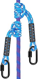 BeneLabel Poseidon Series Sewn Prusik Loops Ropes, Safety, 19", Diameter 2/5", 2 Pack, Blue product image