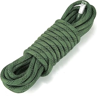 Rock Climbing Rope, Outdoor Static Climbing Rope, 10mm High Strength Safety Rope, Hiking Tree Climbing Fire Escape Rappelling Rope, Fire Rescue Rope 10M(32ft) 20M(65ft) product image