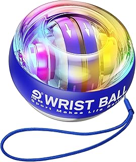 Wrist Trainer Ball Auto-Start Gyroscopic Forearm Exerciser Gyro Ball for Strengthen Arms, Fingers, Grip and Muscles product image