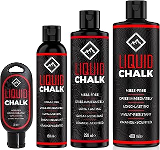 SURVIVOR Liquid Chalk for Rock Climbing, Weight Lifting, Gymnastics - Liquid Grip for Workout Training - Climbing Chalk & Lifting Chalk for Weightlifting - Liquid Gym Chalk product image