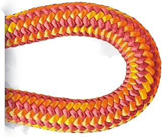 Pelican Rope Arborist Rope 11.8mm x 120Ft, USA Made High-Strength 24-Strands Static Climbing Rope - 5,400 lb Strength for Tree Climbing, Pulling, Outdoors & Swing - Red, Tight Spliced Eye product image