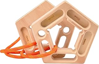 CMOOD Hangboard, Hangboard Rock Climbing for Climbing, Home Training, Finger Strengthener, Pull-up Grip Arm Training Portable Finger Board Rock Climbing Holds Indoor and Outdoor product image