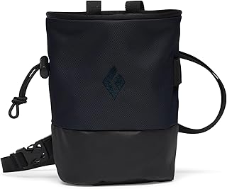 Black Diamond Mojo Zip Chalk Bag with Zippered Pocket for Rock Climbing and Gym Sports product image