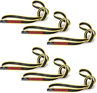 20MM Nylon Climbing Sling Runner 23KN CE2008/EN566 Rock Climbing Webbing Straps for Rock Climbing, Rappelling, Swing, Yoga Hammock etc product image