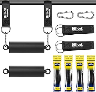 Pull Up Climbing Hold Grips, Non-Slip Rock Climbing Holds Training Set for Finger, Forearm, Core Strength and Back Muscles Training product image