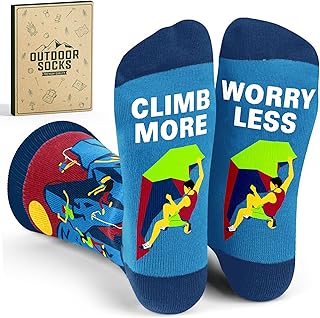 Rock Climbing Gifts - Innovative Rock Climbing Socks, Ideal Gift for Climbers, Unique Gifts for Men, Enhancing Climb Experience product image