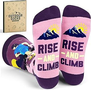 Rock Climbing Gifts - Innovative Rock Climbing Socks, Ideal Gift for Climbers, Unique Gifts for Men, Enhancing Climb Experience product image