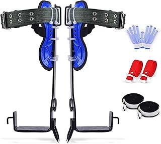 Climbing Equipment. Tree - Climbing Kits. Anti - Slip Climbing Tools with footboards. —— Forestry Operation Equipment Suitable for Rock Climbing, Tree Trimming, Hunting, and Fruit Picking. product image