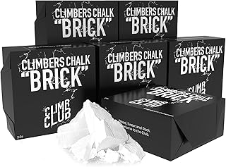 Premium Rock Climbing Chalk - 100% Magnesium Carbonate for Rock Climbing, Bouldering & Training, Enhanced Grip and Sweat Resistance -2oz Climb Chalk Block product image