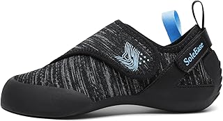 Climbing Shoes for Men Women Slip-Resistant Lightweight Bouldering Shoes with Breathable Upper(904Black,44) product image