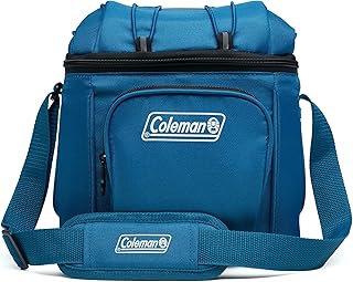 Coleman Chiller Insulated Soft Cooler, Leakproof 9/16/30 Can Cooler with 12+ Hour Ice Retention, Made with Recycled Materials, Great for Lunch, Camping, Beach, Pool, Sports, & More product image