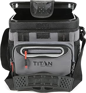 Titan by Arctic Zone Deep Freeze Cooler - Zipperless Hardbody Cooler - Deep Freeze Insulation, HardBody Liner, and SmartShelf product image