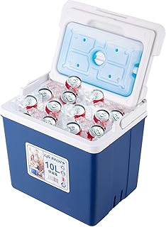 11Qt 19Qt Insulated Portable Cooler Leak-Proof Ice Chest Lunch Box Hard Coolers with Extra Ice Pack for BBQ, Camping, Pincnic product image