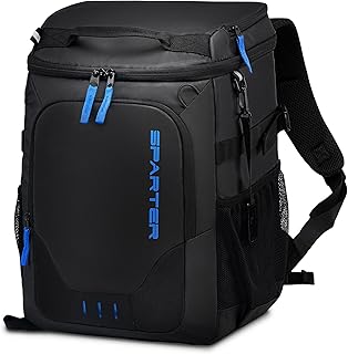 SPARTER Backpack Cooler Insulated Leak Proof 33/49 Cans, 2 Insulated Compartments Thermal Bag, Portable Lightweight Beach Travel Camping Lunch Backpack for Men and Women product image