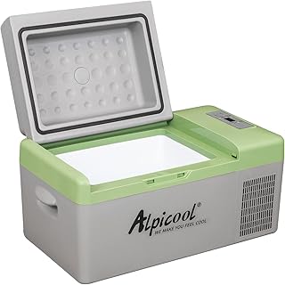 Alpicool Portable Fridge 12 Volt Car Refrigerator 21 Quart Freezer for Fishing, Camping, RV, Truck, Boat-12/24V DC product image