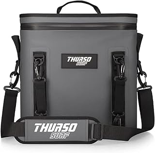 THURSO SURF Soft Cooler 24 Can Portable Ice Cooler Bag — 48 hr Insulation Leakproof & Airtight Waterproof Zipper Floating Beach Cooler for Travel Camping Kayak Paddleboard product image