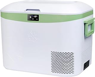 Car Fridge Portable 12V Refrigerator 19 Quart (18 Liter) 12 Volt Freezer Compressor Cooler 12V/24V DC 110～240 V AC for Truck Van RV Camper SUV and Home Use -18℃~+15℃ product image