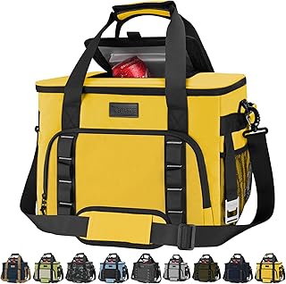 BALEINE Extra Large Soft Cooler Bag, Portable Leakproof Cooler, 40/60 Cans Volume for Beach, Camping, Kayaking, Travel, and Road Trips product image