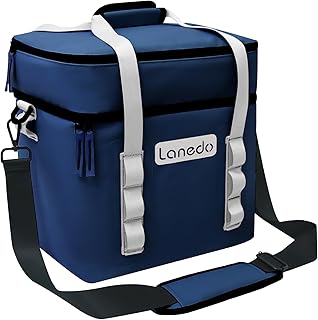 Lisa Lunch Soft Cooler 20/36 Can, Insulated Bag Portable Ice Chest Box for Lunch, Beach, Drink, Beverage, Travel, Camping, Picnic, Car, Trips, Cooler Leak-Proof product image