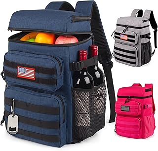 Tactical Backpack Cooler,Soft Lightweight Leakproof Cooler Backpack,Insulated Cooler Bag,Portable Soft Cooler Bag Waterproof for Beach, Travel, Camping, Picnic, Hiking product image