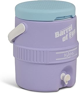 Igloo 2-Gallon Retro Party Water Jug Cooler, Lilac Breeze product image