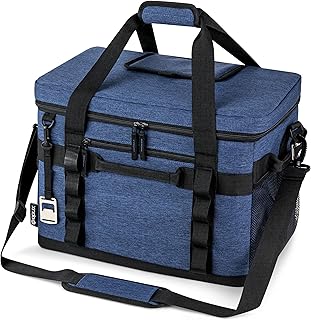 OPUX Cooler Bag, 48/60 Cans Insulated Soft Collapsible Portable Cooler, Soft Sided Leakproof Cooler for Beach Camping with Shoulder Strap, Ice Chest for Travel Road Trip Picnic product image