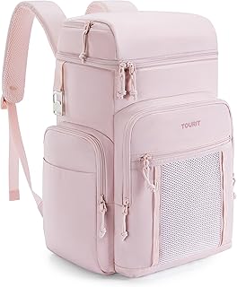 TOURIT Insulated Backpack Cooler: 30 Cans Waterproof Leakproof Soft Cooler Bag Beach Travel Picnic Camping product image