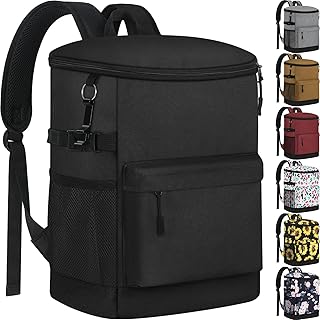 Cooler Backpack 33 Cans Backpack Coolers Insulated Leak Proof Soft Beach Cooler Bag for Men Women Ice Chest Backpack Camping Hiking Picnic Travel Cooler Lunch Backpack product image