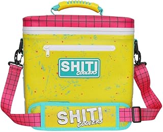 SHITI Coolers Cooler for Camping, Travel, Beach, Soft Lunch Box for Food, Drinks & Ice, Portable, Waterproof 24 Hr Insulated Bag with Shoulder Straps, Customizable product image