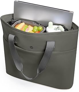 2-in-1 Cooler Bags Insulated for Women, Insulated Tote with 15.6‘’Laptop Compartmen for Work, Nurse, Outdoor product image