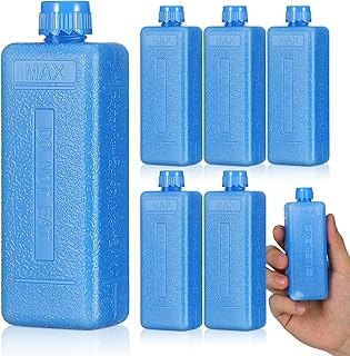 Tofficu Reusable Ice Packs for Air Conditioner Fans Portable Freezer Blocks 8-Pack for Evaporative Air Cooler Lunch Boxes Camping Picnic 4.52X1.57X1.18 Inches product image