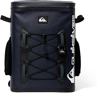Quiksilver Welded Bungee Backpack Cooler, 30L/36 Cans, 48-72 Hours Insulation, Leakproof & Waterproof IPX7 Rated, Heavy-Duty 600D TPU, Adjustable Straps product image